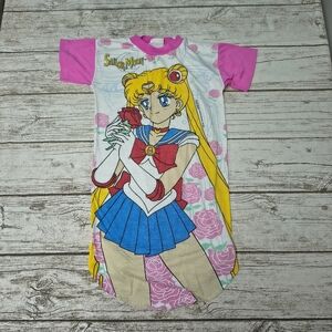 Sailor Moon Vintage Girls Night Dress